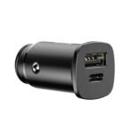 Baseus - Φορτιστής Αυτοκινήτου Square (CCALL-AS01) - USB Type-C, Quick Charge, 5A - Μαύρο - Image 3