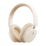 Baseus - Wireless Headphones Bowie D05 (NGTD020202) - Bluetooth 5.3, ENC Noise Cancelling for HD Calls - Creamy Λευκό