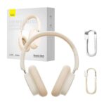 Baseus - Wireless Headphones Bowie D05 (NGTD020202) - Bluetooth 5.3, ENC Noise Cancelling for HD Calls - Creamy Λευκό - Image 7