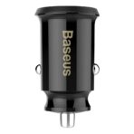 Baseus - Φορτιστής Αυτοκινήτου Grain (CCALL-ML01) - Dual USB, LED Backlight, 5V, 3.1A - Μαύρο - Image 3