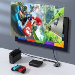 Baseus - Matrix HDMI Switcher (CAHUB-BC0G) - Two-way Switch Splitter 2in1 or 1in2, 3x HDMI, 4K@30Hz - Space Γκρί - Image 5