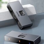 Baseus - Matrix HDMI Switcher (CAHUB-BC0G) - Two-way Switch Splitter 2in1 or 1in2, 3x HDMI, 4K@30Hz - Space Γκρί - Image 7