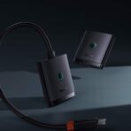 Baseus - Bidirectional Adapter AirJoy (B01331105111-01) - HDMI to 2x HDMI, 4K@60Hz, 1m - Μαύρο - Image 6