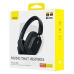 Baseus - Wireless Headphones Bowie H1i (A00050402113-00) - Noise-Cancellation, Bluetooth 5.3 - Cluster Μαύρο - Image 7