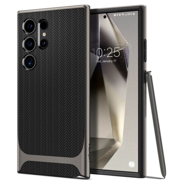 Spigen - Neo Hybrid - Samsung Galaxy S24 Ultra - Gunmetal