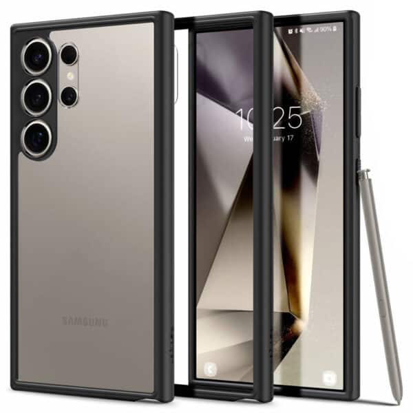 Spigen - Ultra Hybrid - Samsung Galaxy S24 Ultra - Matte Μαύρο