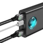Baseus - Power Bank Amblight (PPLG000101) - 4x USB, Type-C, Lighting, Micro-USB, Fast Charge, 65W, 30000mAh - Μαύρο - Image 5