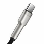 Baseus - Data Cable Cafule Series Metal (CAig000201) - USB to Type-C 66W, 2m - Μαύρο - Image 3
