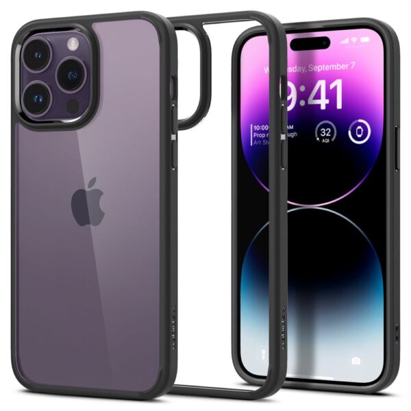 Spigen - Ultra Hybrid - iPhone 14 Pro Max - Matte Μαύρο