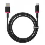 USB-A to USB-C Cable Baseus Dura Series, 60W, 3A, 2m, Red P10377802U01-03