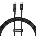 USB-C to USB-C Cable Baseus Gem, 100W, 5A, 1m, Black P10373000111-00