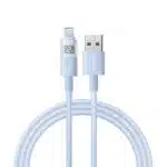 USB-A to Lightning Cable Baseus Display 2, 12W, 2.4A, 1m, Blue P10382700311-00