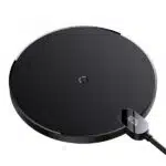 Wireless Charger Baseus Digital Led Display Gen 2, 15W, 1.67A, Black CCED000001