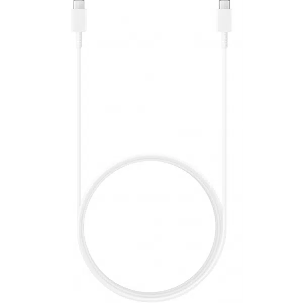 USB-C to USB-C Cable Samsung, 60W, 3A, 1.8m, White EP-DX310JWEGEU - Image 1