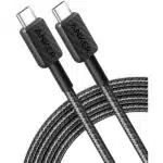 USB-C to USB-C Cable Anker 322, 60W, 3A, 1.8m, Black A81F6G11